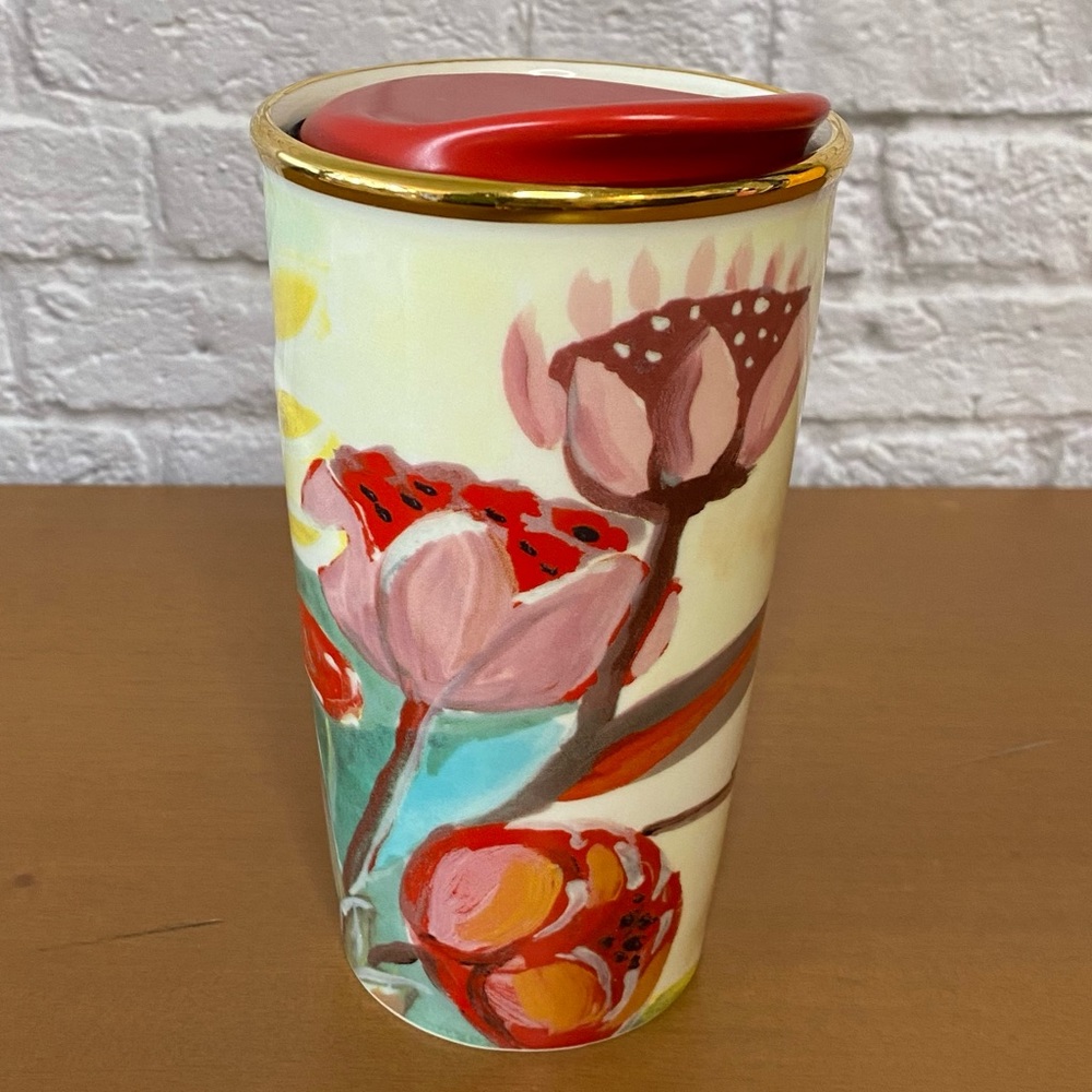Starbucks Ceramic Hot Travel Mug 2014
